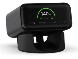 Satechi ChargeView 140W Desktop Charger(4xUSB-C), Space Black (ST-C4CV140C-EU)